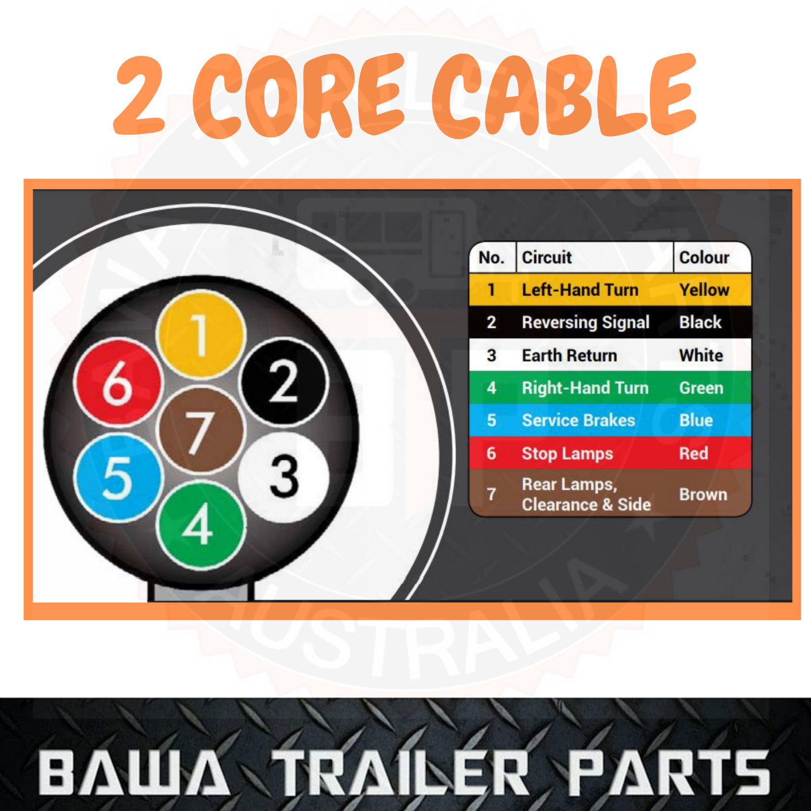 3M x 2 Core Cable Wire Lights Wiring LED - Image 2