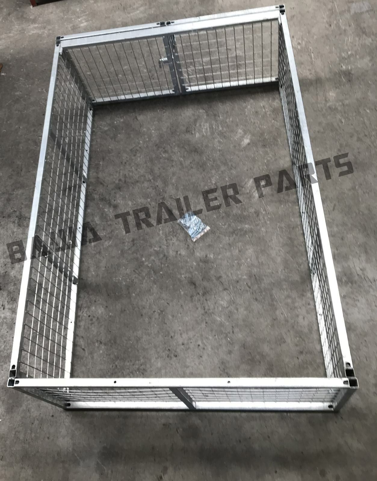 Galvanised Trailer Cage 6x4x2 Feet With Fittings! BOX TUBING ! TRAILER PARTS! - Image 2