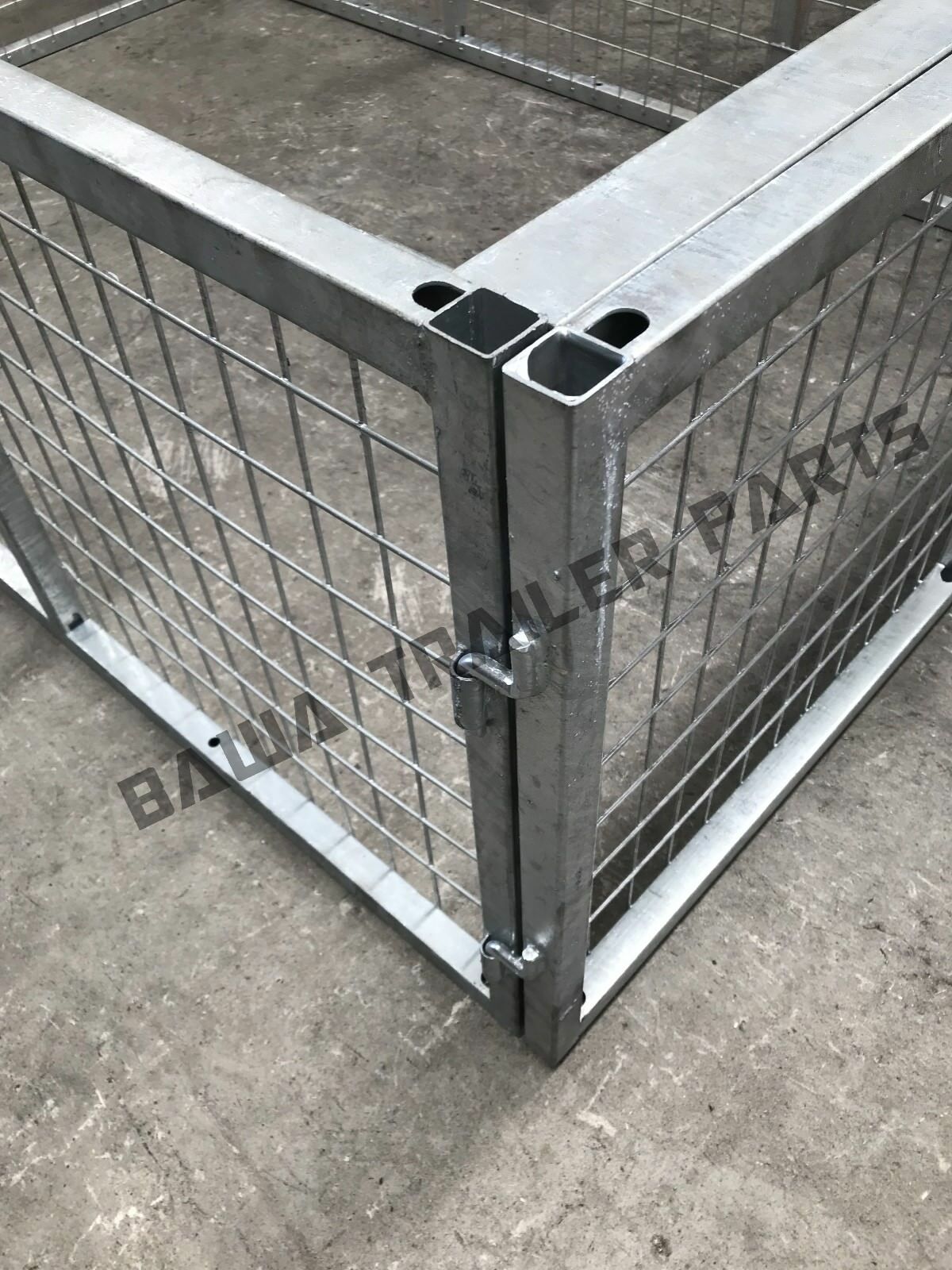 Galvanised Trailer Cage 6x4x2 Feet With Fittings! BOX TUBING ! TRAILER PARTS! - Image 4