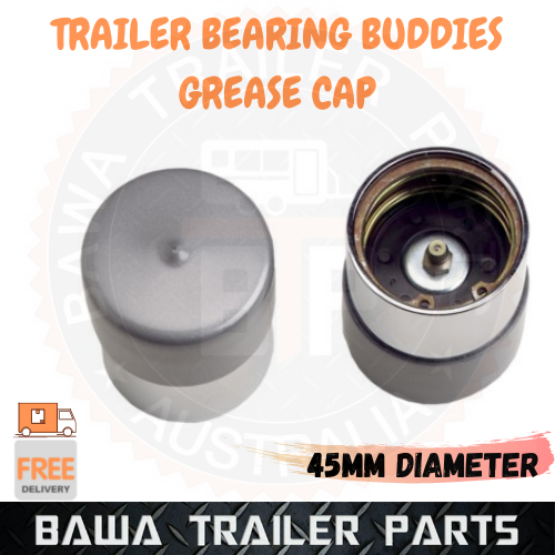 Trailer Hub Disc Bearing Buddies buddy Protectors Dust Grease Cover Caps Boat