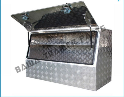1 x 1450MM ALUMINIUM TOOL BOX Trailer Truck Caravan canopy Curved Toolbox - Image 2