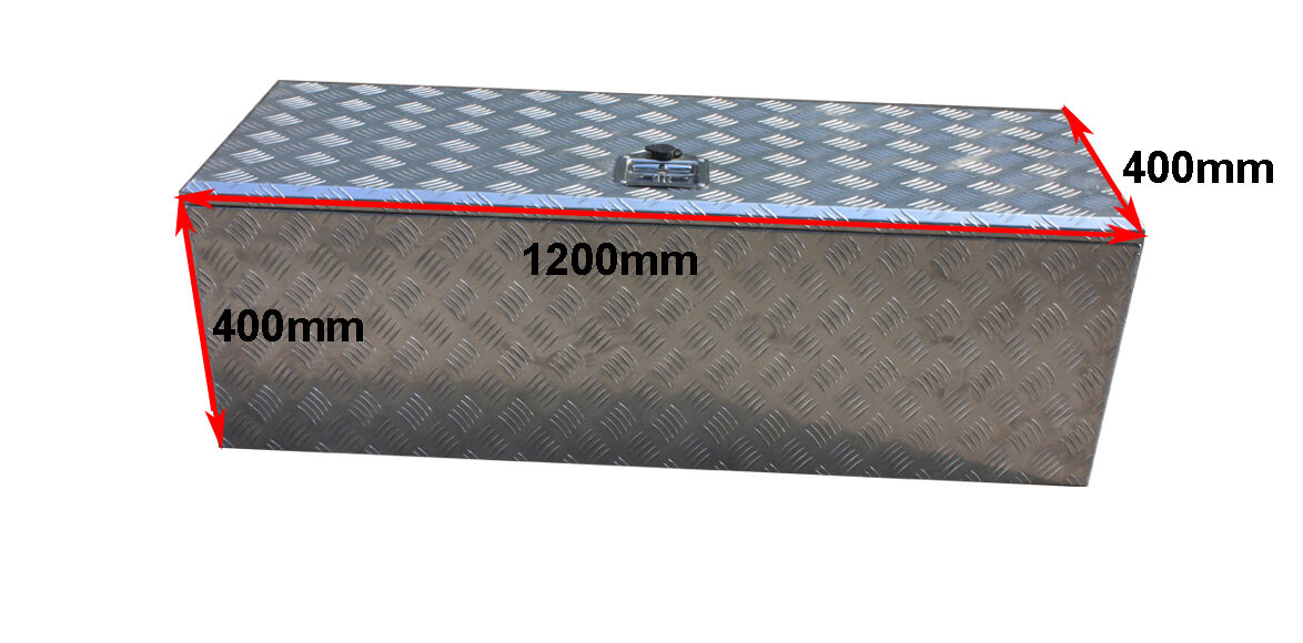 Aluminium Tool Box 1200mm x 400mm x 400mm Large