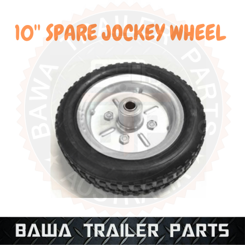 10'' Jockey Wheel - Spare Steel Wheel Trailer Boat Jockey Wheel Replacement