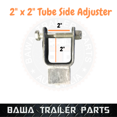 2’’x 2’’ Tube Side Adjuster - Galvanised - Image 2