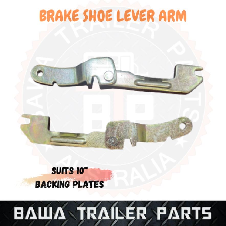 Brake Shoe Lever Arm for 10" Electric Backing Plate - LEFT OR RIGHT SIDE