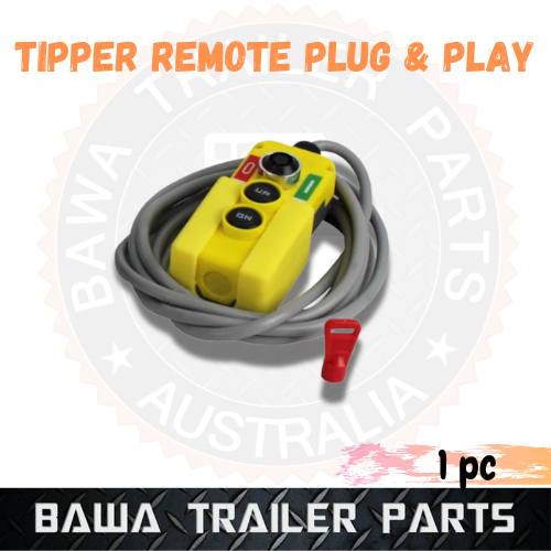 Hydraulic Tipper Trailer Remote Plug & Play